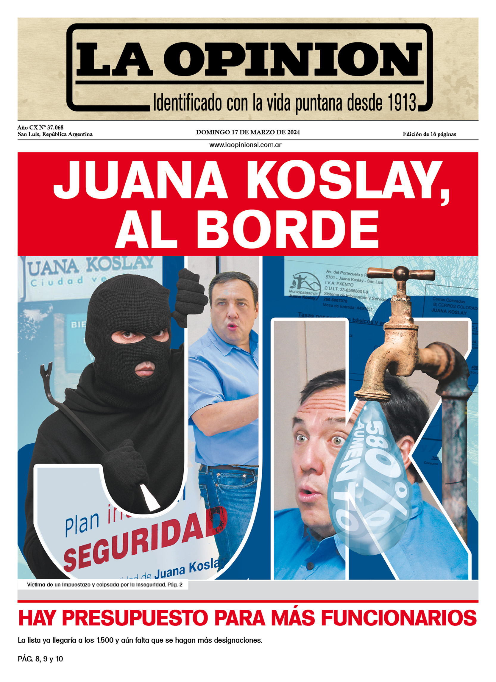 «Juana Koslay, al borde» -17-03-2024