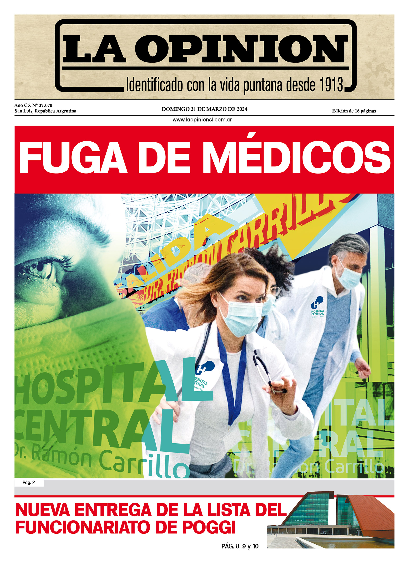 “Fuga de médicos” -31-03-2024