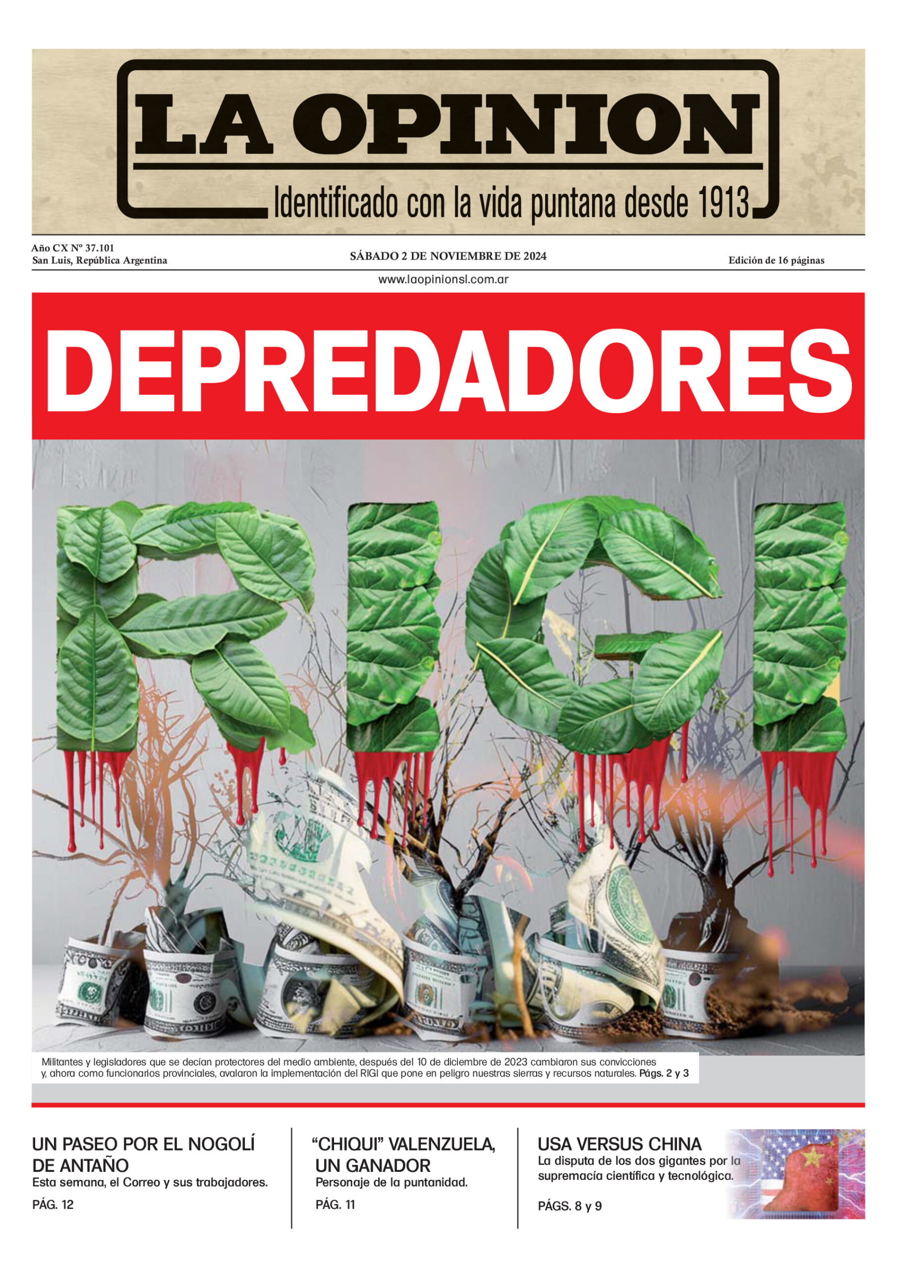 «DEPREDADORES» – 02-11-2024